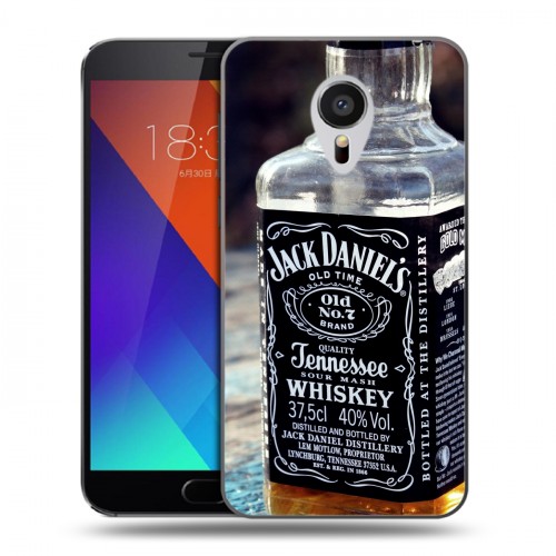 Дизайнерский пластиковый чехол для Meizu MX5 Jack Daniels