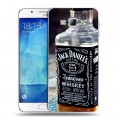 Дизайнерский пластиковый чехол для Samsung Galaxy A8 Jack Daniels