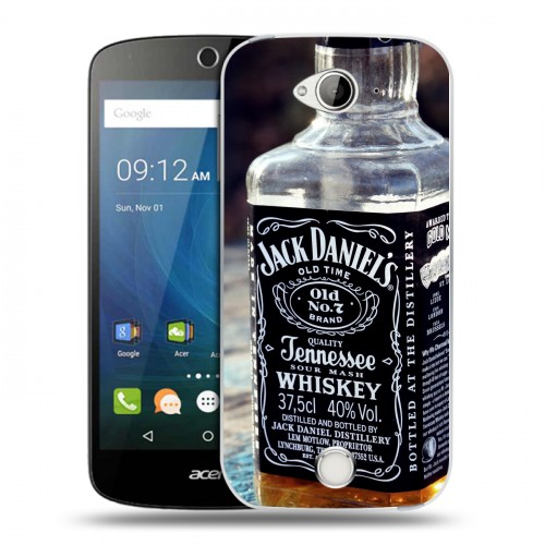 Дизайнерский силиконовый чехол для Acer Liquid Z530 Jack Daniels