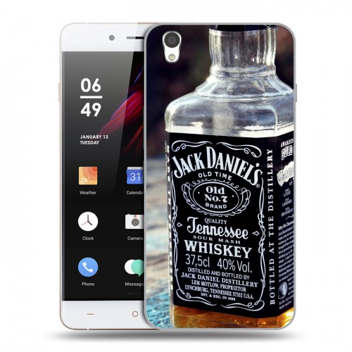 Дизайнерский пластиковый чехол для OnePlus X Jack Daniels