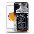 Дизайнерский пластиковый чехол для Iphone 7 Plus / 8 Plus Jack Daniels