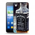 Дизайнерский пластиковый чехол для Huawei Y6 Jack Daniels