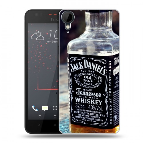 Дизайнерский пластиковый чехол для HTC Desire 825 Jack Daniels