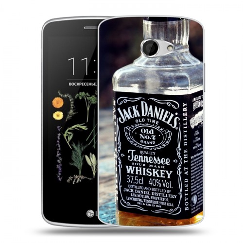 Дизайнерский силиконовый чехол для LG K5 Jack Daniels