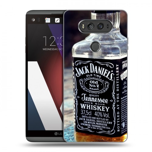 Дизайнерский пластиковый чехол для LG V20 Jack Daniels