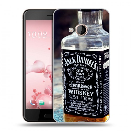 Дизайнерский силиконовый чехол для HTC U Play Jack Daniels