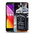 Дизайнерский силиконовый чехол для ASUS ZenFone 3 Max ZC553KL Jack Daniels