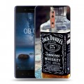 Дизайнерский пластиковый чехол для Nokia 8 Jack Daniels