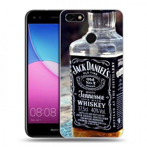 Дизайнерский пластиковый чехол для Huawei Nova Lite (2017) Jack Daniels