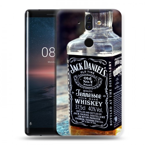 Дизайнерский пластиковый чехол для Nokia 8 Sirocco Jack Daniels