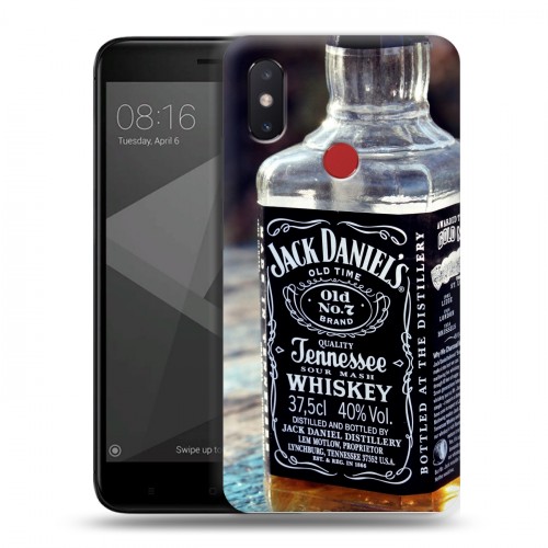 Дизайнерский пластиковый чехол для Xiaomi Mi8 SE Jack Daniels