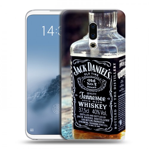 Дизайнерский силиконовый чехол для Meizu 16th Plus Jack Daniels