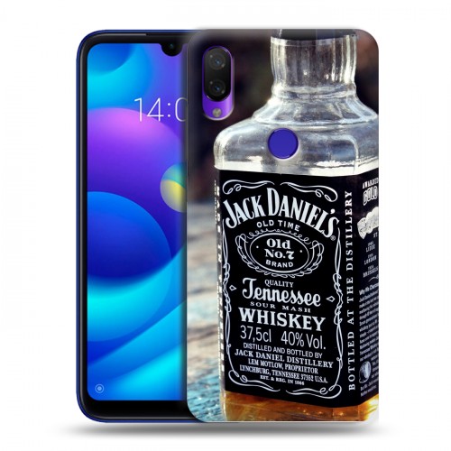 Дизайнерский пластиковый чехол для Xiaomi Mi Play Jack Daniels