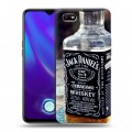 Дизайнерский силиконовый с усиленными углами чехол для OPPO A1k Jack Daniels