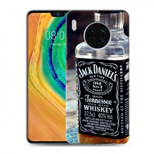 Дизайнерский пластиковый чехол для Huawei Mate 30 Jack Daniels