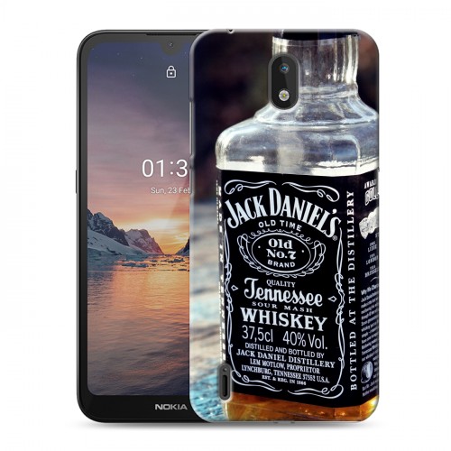 Дизайнерский силиконовый чехол для Nokia 1.3 Jack Daniels