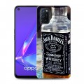 Дизайнерский пластиковый чехол для OPPO A52 Jack Daniels