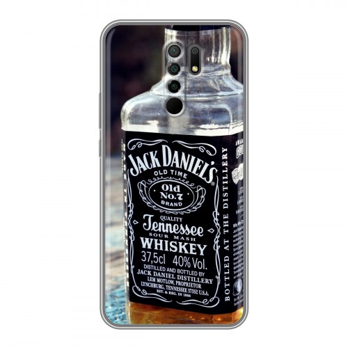 Дизайнерский силиконовый чехол для Xiaomi RedMi 9 Jack Daniels