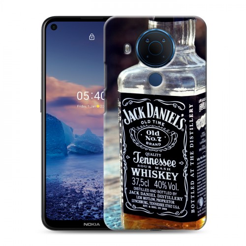 Дизайнерский силиконовый чехол для Nokia 5.4 Jack Daniels