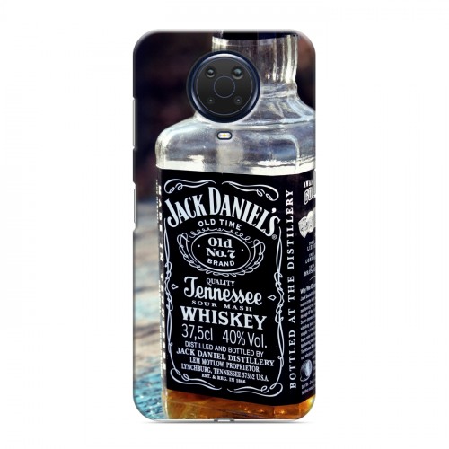 Дизайнерский пластиковый чехол для Nokia G20 Jack Daniels