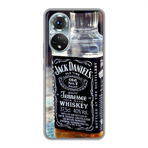 Дизайнерский силиконовый чехол для Huawei Honor 50 Jack Daniels