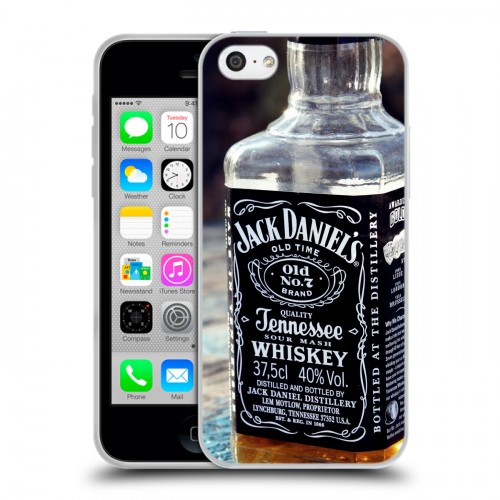 Дизайнерский пластиковый чехол для Iphone 5c Jack Daniels