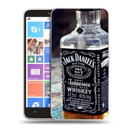 Дизайнерский пластиковый чехол для Nokia Lumia 1320 Jack Daniels