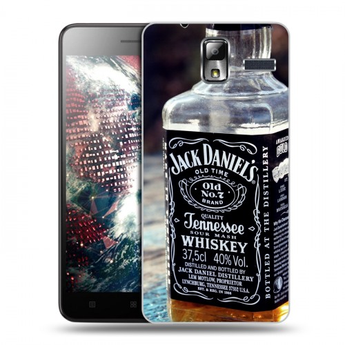 Дизайнерский силиконовый чехол для Lenovo S580 Ideaphone Jack Daniels