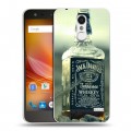 Дизайнерский пластиковый чехол для ZTE Blade X5 Jack Daniels