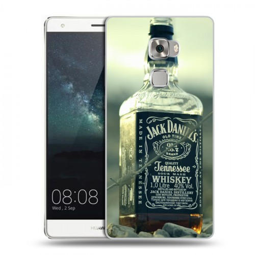 Дизайнерский пластиковый чехол для Huawei Mate S Jack Daniels