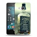 Дизайнерский пластиковый чехол для Microsoft Lumia 550 Jack Daniels