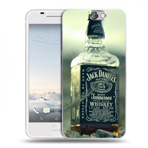 Дизайнерский пластиковый чехол для HTC One A9 Jack Daniels