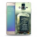 Дизайнерский пластиковый чехол для Samsung Z3 Jack Daniels