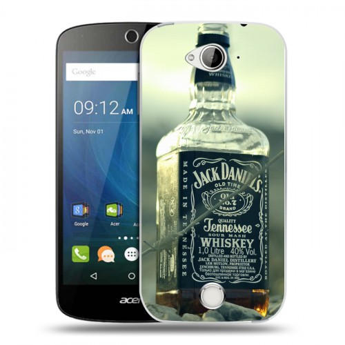 Дизайнерский силиконовый чехол для Acer Liquid Z530 Jack Daniels