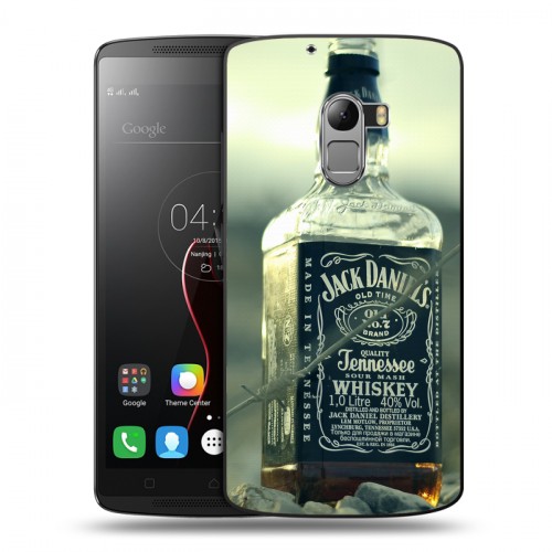 Дизайнерский пластиковый чехол для Lenovo A7010 Jack Daniels