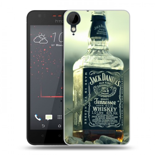 Дизайнерский пластиковый чехол для HTC Desire 825 Jack Daniels