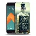 Дизайнерский пластиковый чехол для HTC 10 Jack Daniels