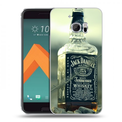 Дизайнерский пластиковый чехол для HTC 10 Jack Daniels