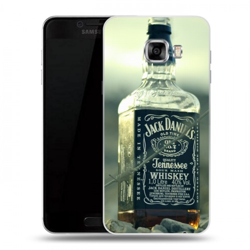 Дизайнерский пластиковый чехол для Samsung Galaxy C5 Jack Daniels