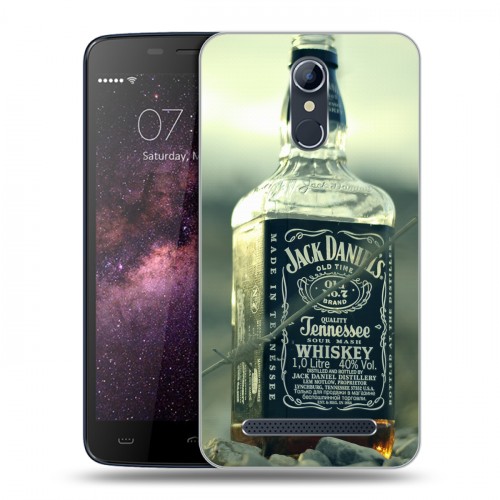 Дизайнерский силиконовый чехол для Homtom HT17 Jack Daniels