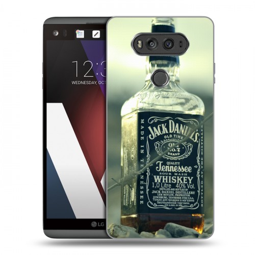 Дизайнерский пластиковый чехол для LG V20 Jack Daniels