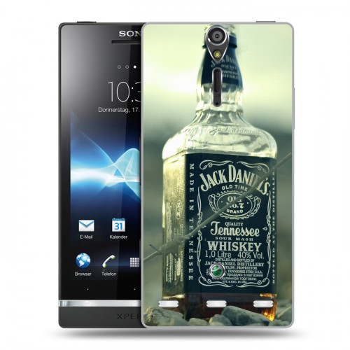 Дизайнерский пластиковый чехол для Sony Xperia S Jack Daniels