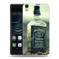 Дизайнерский пластиковый чехол для Huawei Y6II Jack Daniels