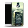 Дизайнерский силиконовый чехол для Meizu M5s Jack Daniels