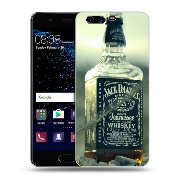 Дизайнерский силиконовый чехол для Huawei P10 Plus Jack Daniels (на заказ)