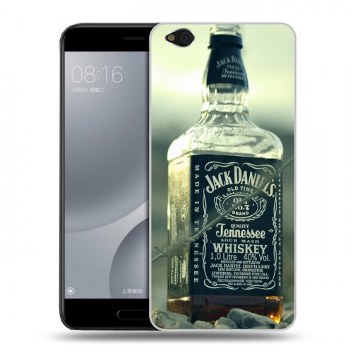 Дизайнерский пластиковый чехол для Xiaomi Mi5C Jack Daniels