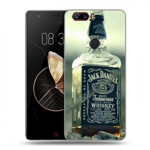 Дизайнерский пластиковый чехол для ZTE Nubia Z17 Jack Daniels