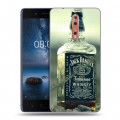 Дизайнерский пластиковый чехол для Nokia 8 Jack Daniels