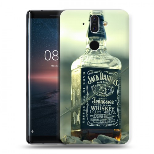 Дизайнерский пластиковый чехол для Nokia 8 Sirocco Jack Daniels