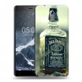 Дизайнерский силиконовый чехол для Nokia 3.1 Jack Daniels